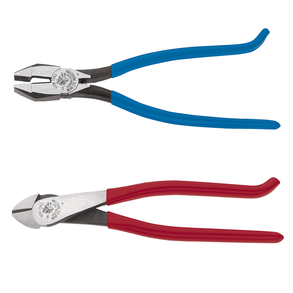 Klein Tools 94508 | Ironworker's Pliers 2-Piece Kit