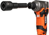 Klein Tools BAT20LWA | 7/16-Inch Adapter for 90-Degree Impact Wrench