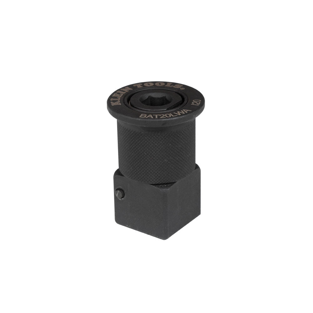 Klein Tools BAT20LWA | 7/16-Inch Adapter for 90-Degree Impact Wrench