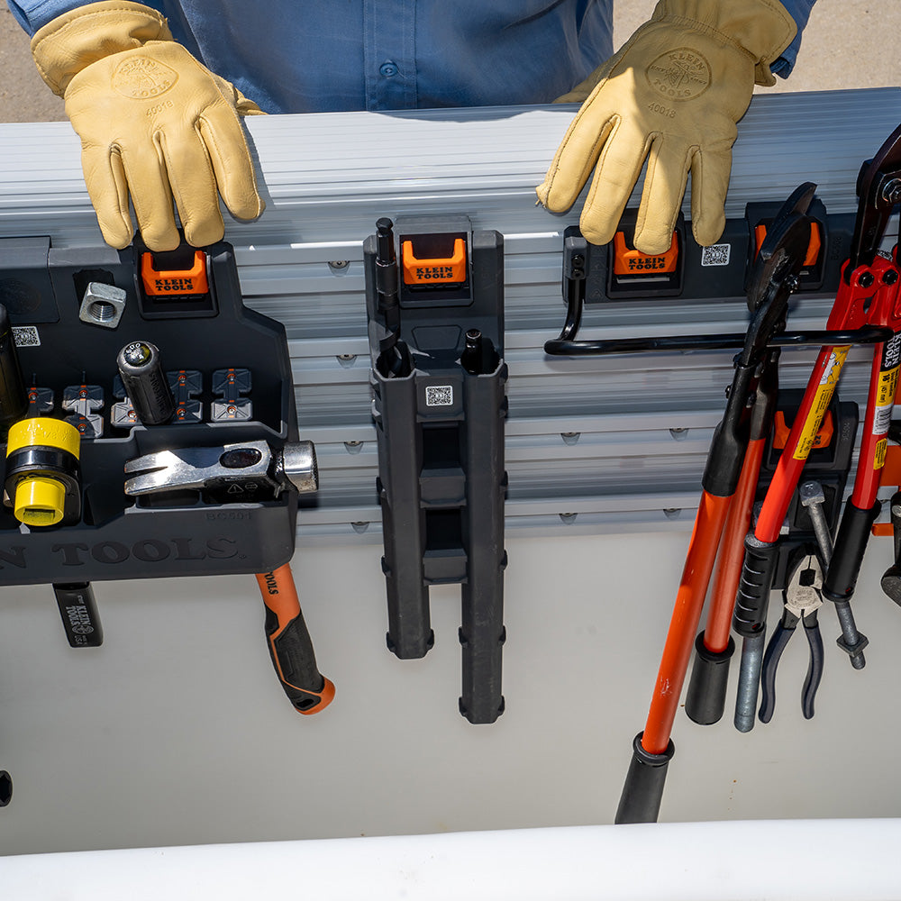Klein Tools BC507C | Auger Bit Storage Module, Rail System
