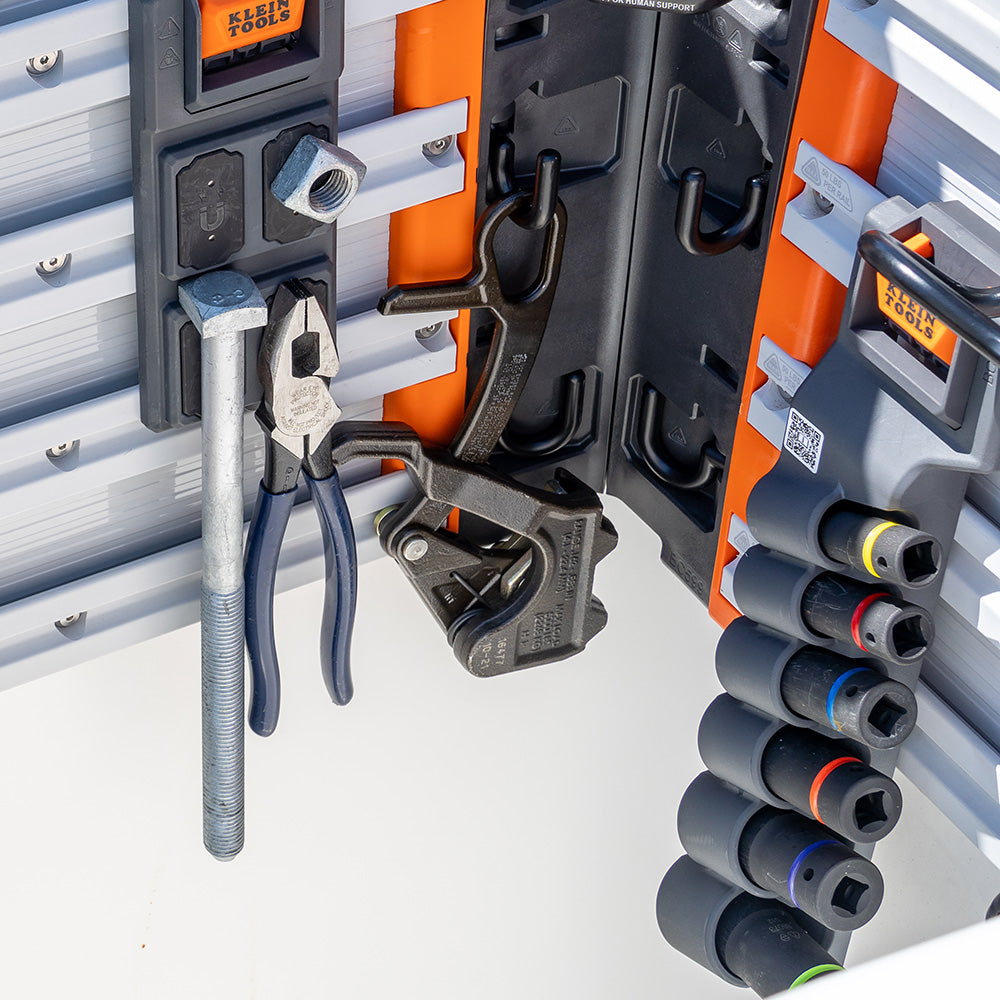 Klein Tools BC509C | Socket Storage Module, Rail System