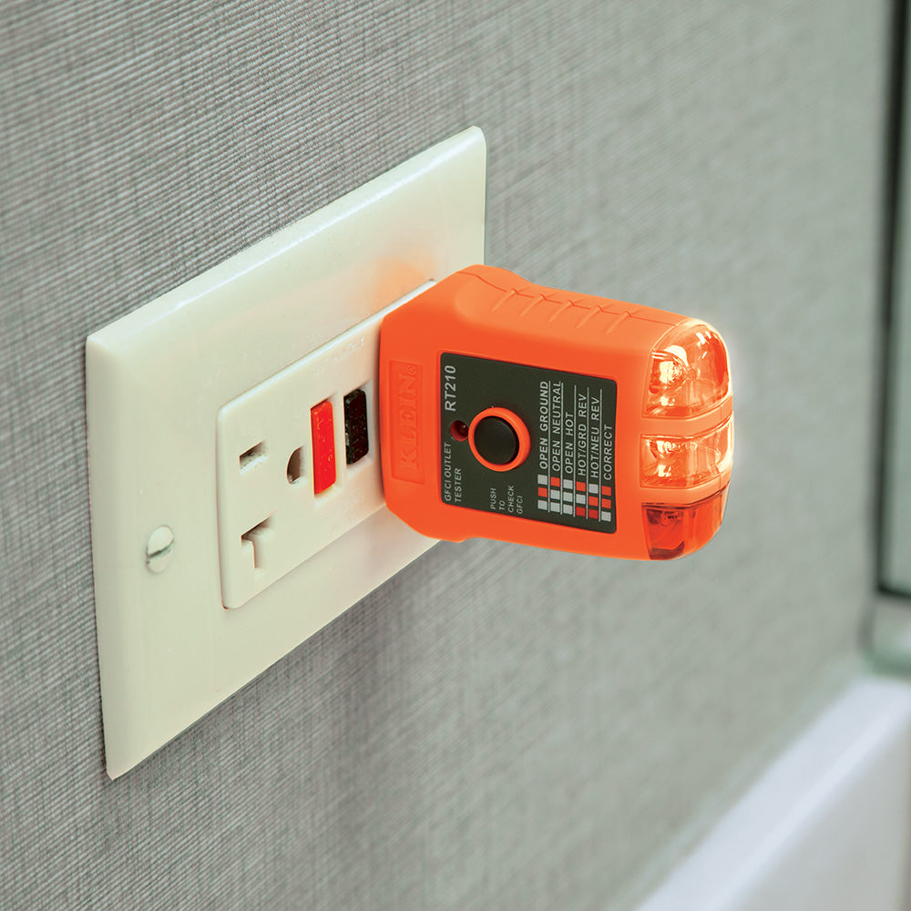 Klein Tools NCVT1XTKIT | Non-Contact Voltage and GFCI Receptacle Premium Test Kit