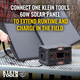 Klein Tools KTB500 | Portable Power Station, 500W
