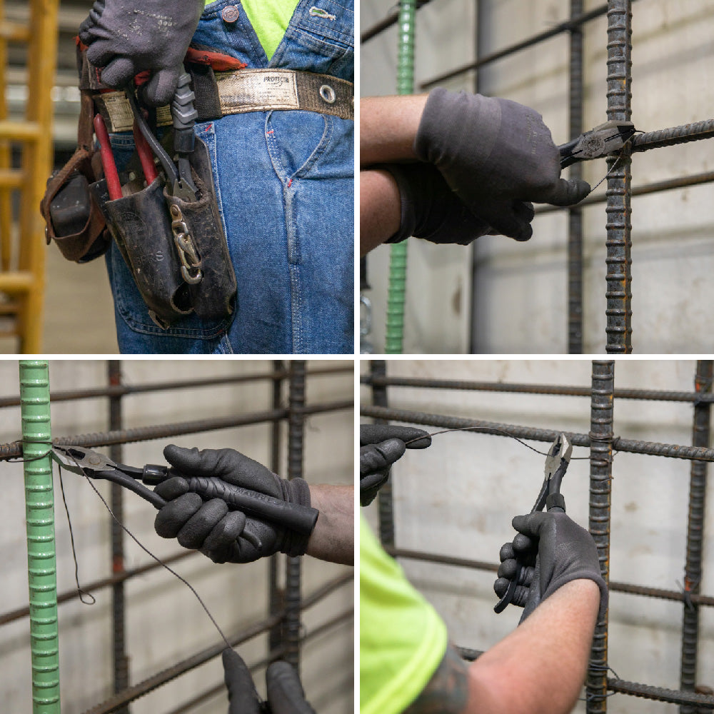Klein Tools M200ST | Comfort Grip Kit for Slim-Head Ironworker's Pliers, 2-Pack