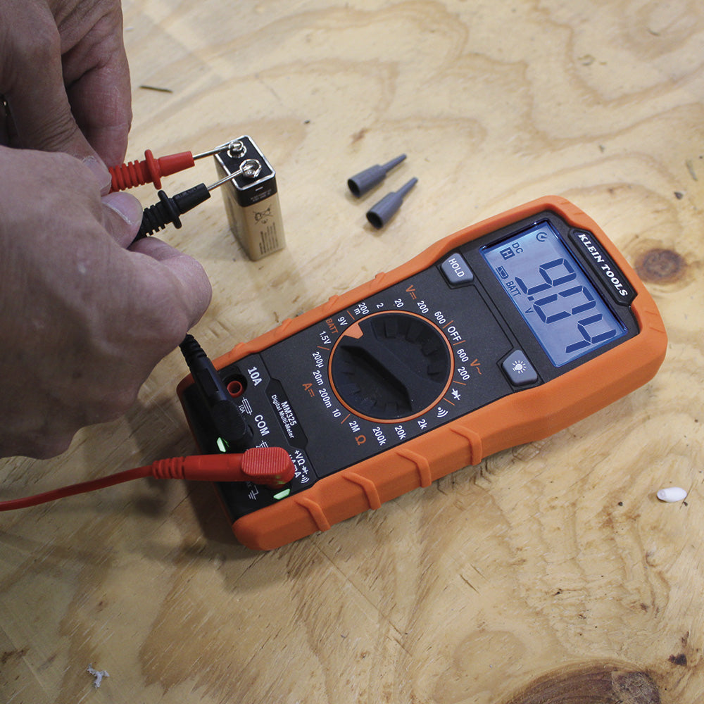 Klein Tools MM325 | Digital Multimeter, Manual-Ranging, 600V