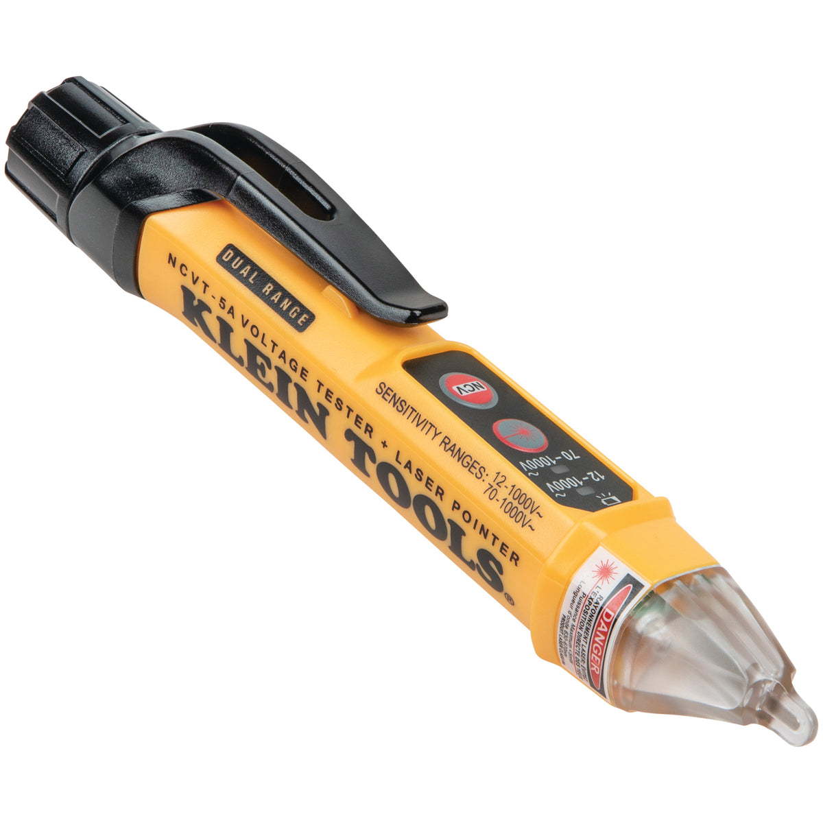 Klein Tools NCVT-5A | Non-Contact Voltage Tester Pen, Dual Range, with Laser Pointer