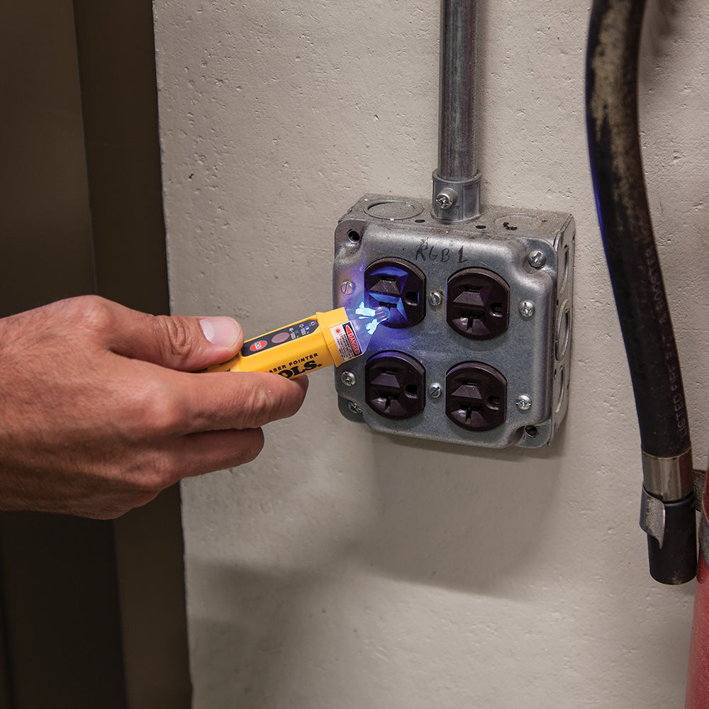 Klein Tools NCVT5KIT | Dual Range NCVT and GFCI Receptacle Tester Electrical Test Kit