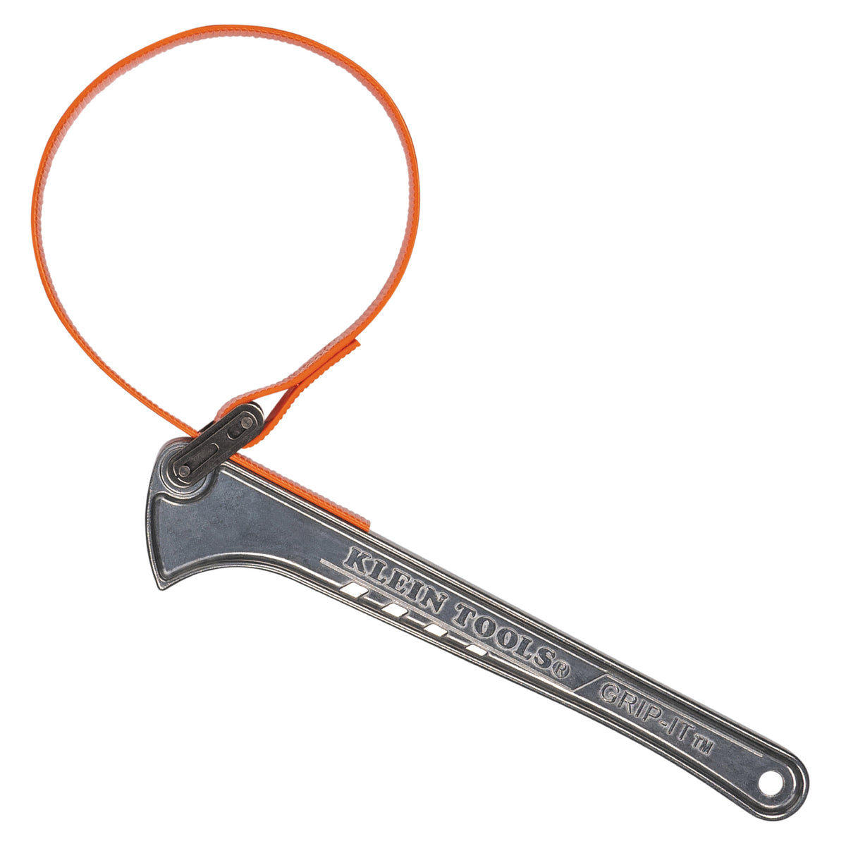 Klein Tools S12HB | Grip-It Strap Wrench, 1-1/2 to 5-Inch, 12-Inch Handle