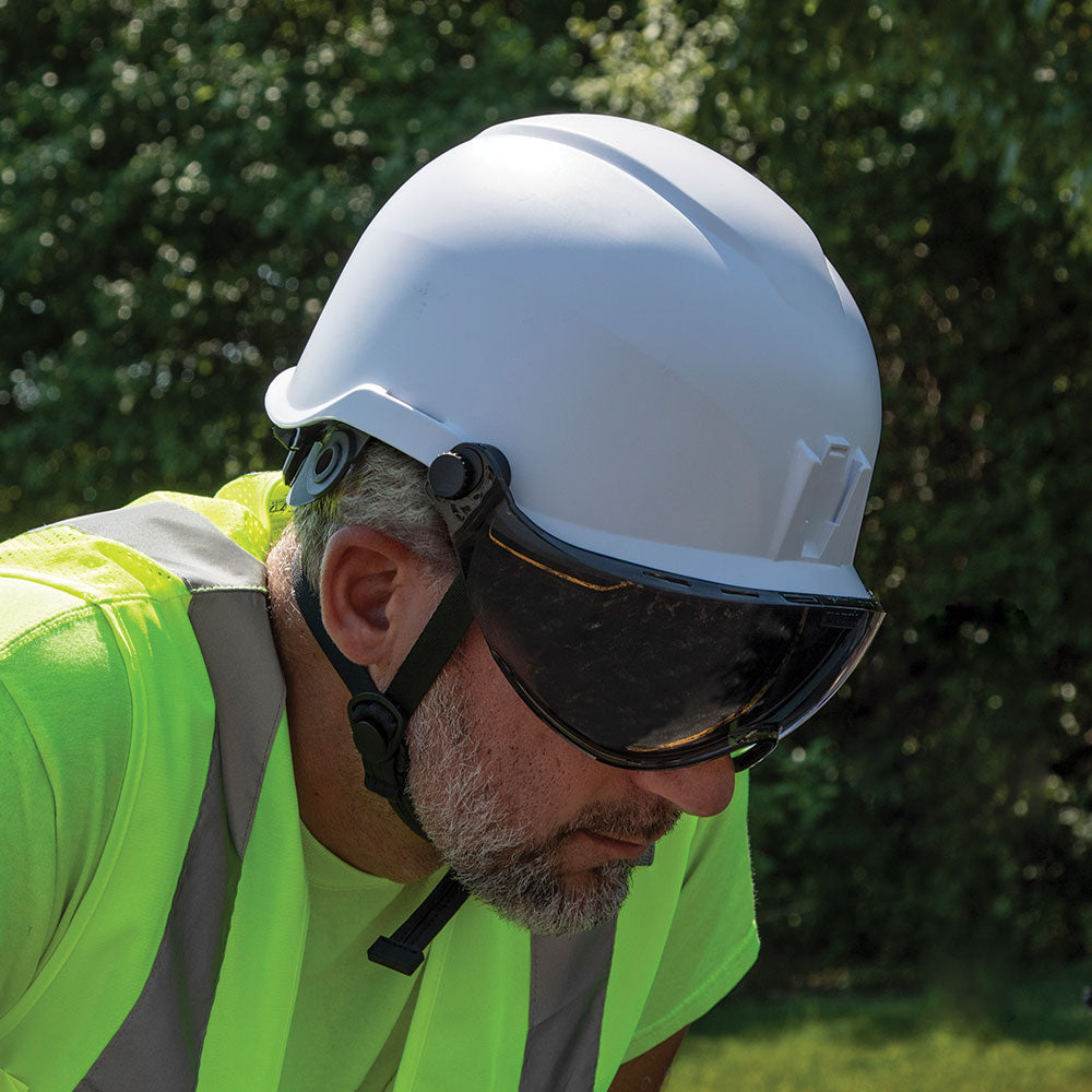 Klein Tools VISORGRAY | Safety Helmet Visor, Gray Tinted