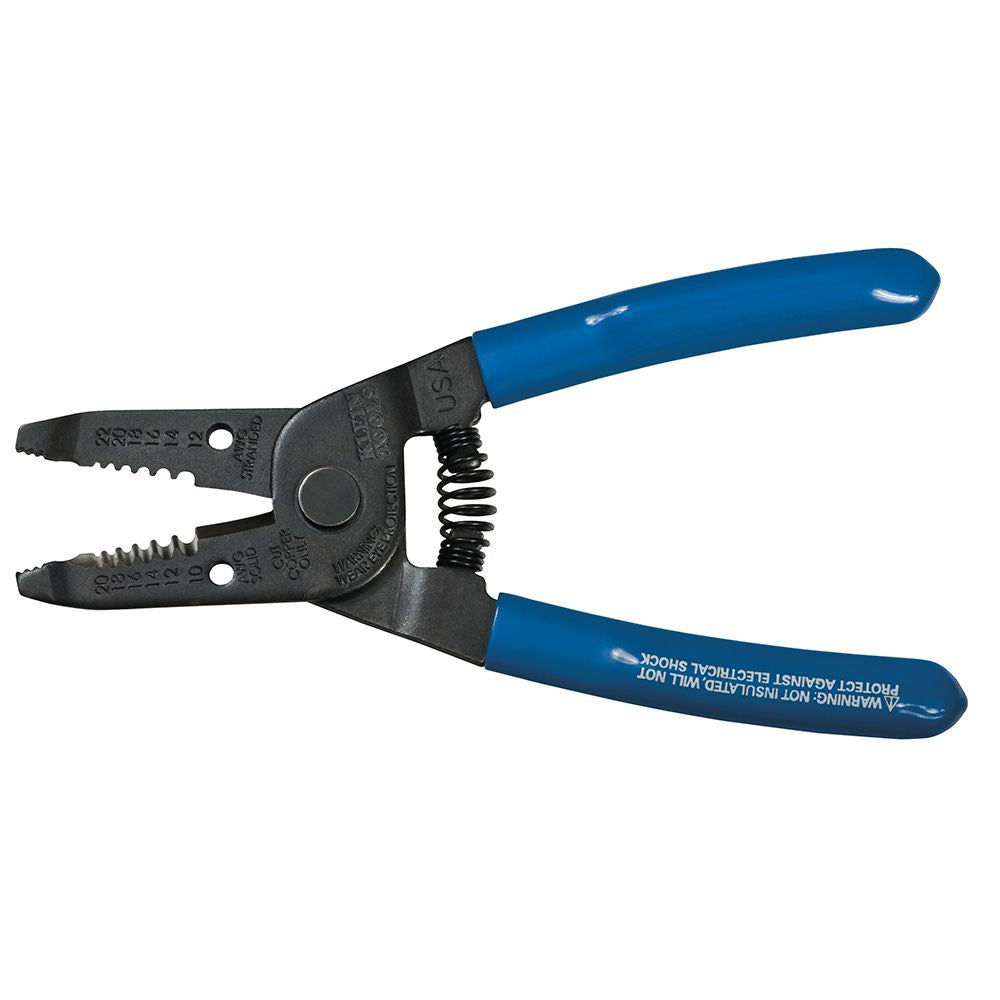 Klein Tools 1011 | Wire Stripper/Cutter 10-20 Solid, 12-22 AWG Stranded