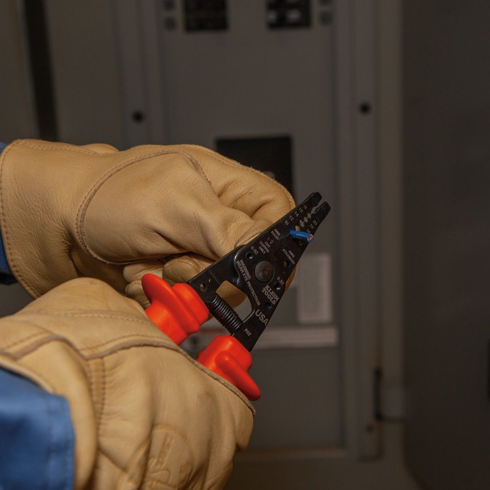 Klein Tools 11055-INS | Insulated Klein-Kurve Wire Stripper/Cutter