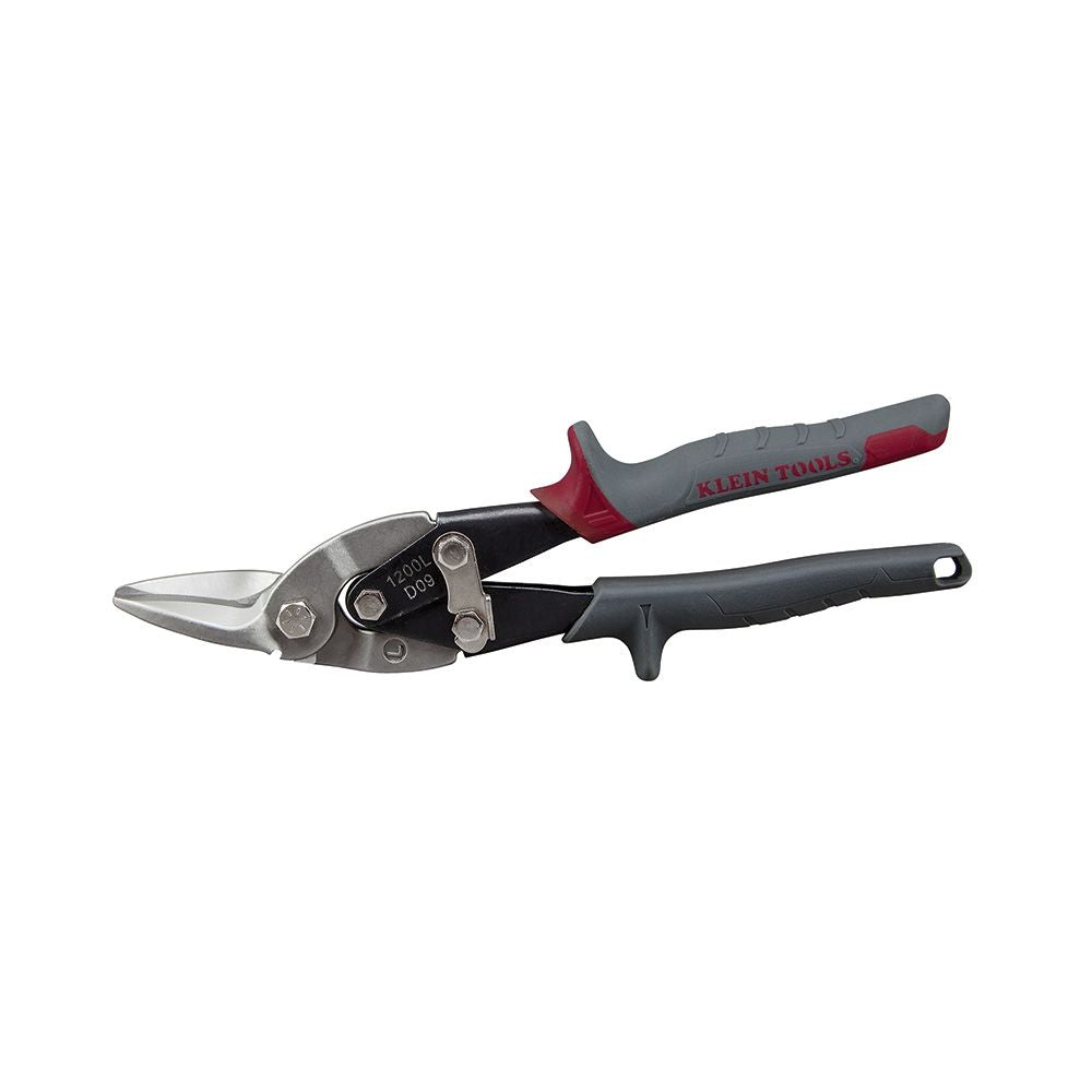 Klein Tools 1200L | Aviation Snips with Wire Cutter, Left