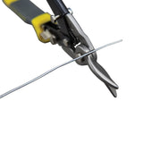 Klein Tools 1202S | Aviation Snips with Wire Cutter, Straight