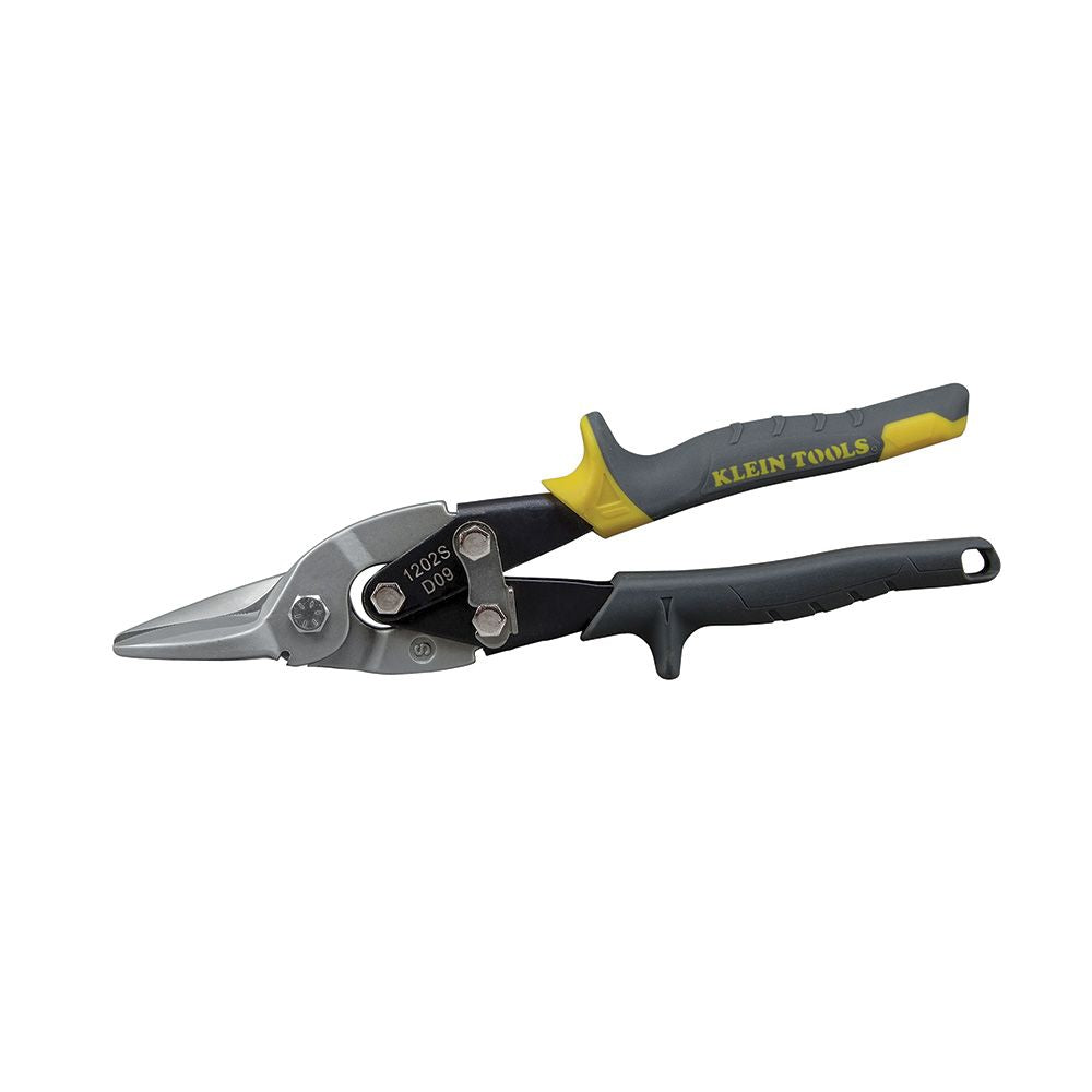 Klein Tools 1202S | Aviation Snips with Wire Cutter, Straight