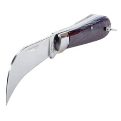 Klein Tools 1550-44 | Pocket Knife, 2-5/8-Inch Hawkbill Slitting Blade