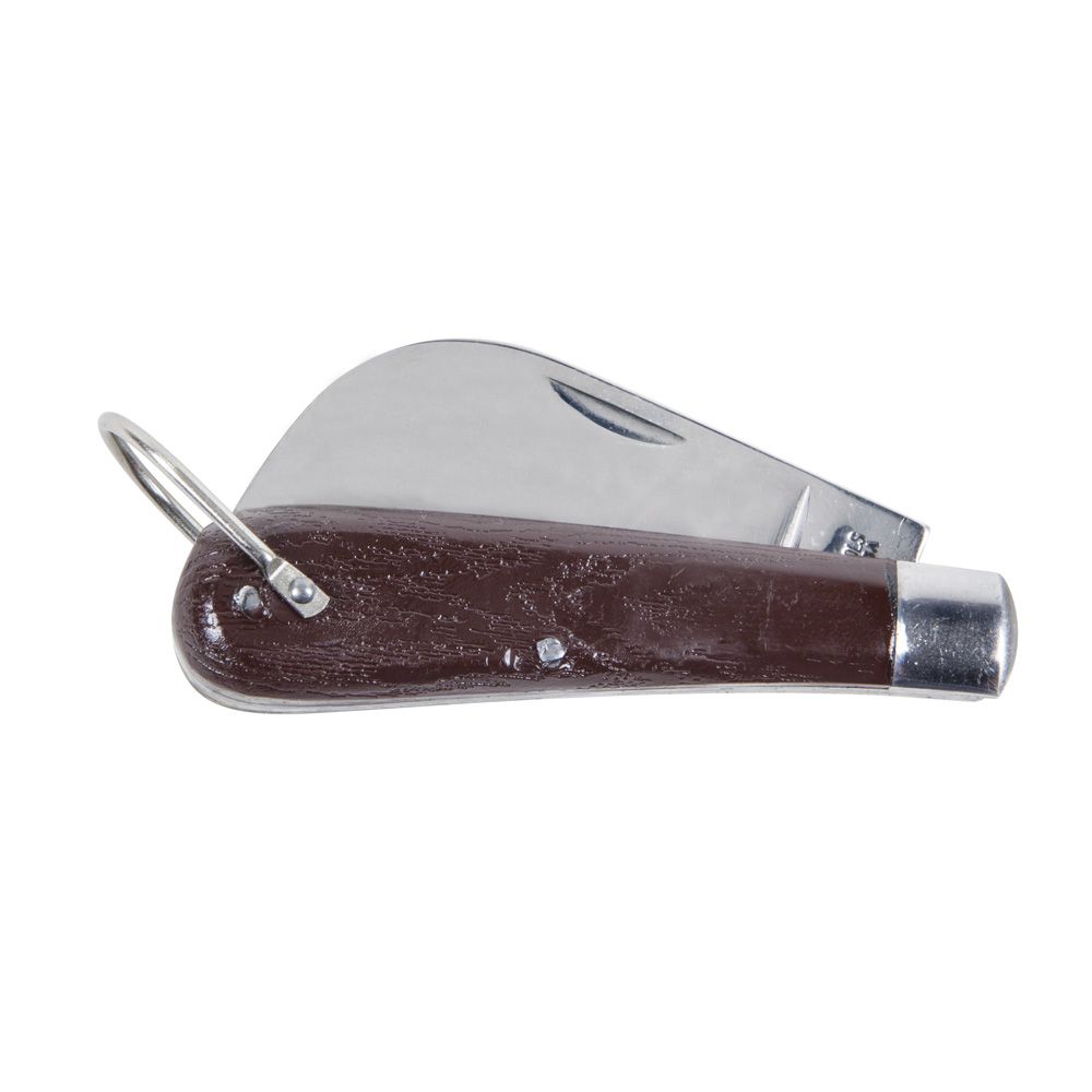 Klein Tools 1550-4 | Pocket Knife, Carbon Steel Hawkbill Slitting Blade
