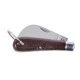 Klein Tools 1550-4 | Pocket Knife, Carbon Steel Hawkbill Slitting Blade