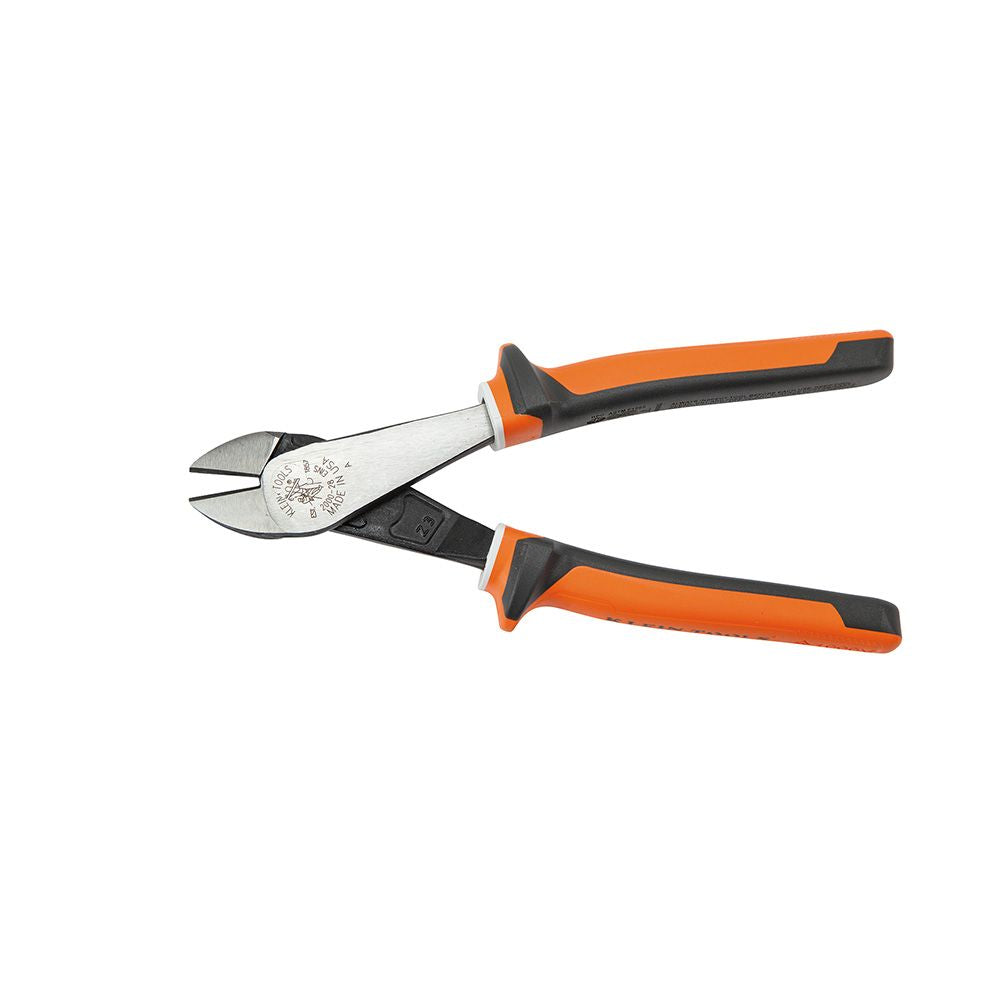 Klein Tools 200028EINS | Diagonal Cutting Pliers, Insulated, Slim Handle, 8-Inch