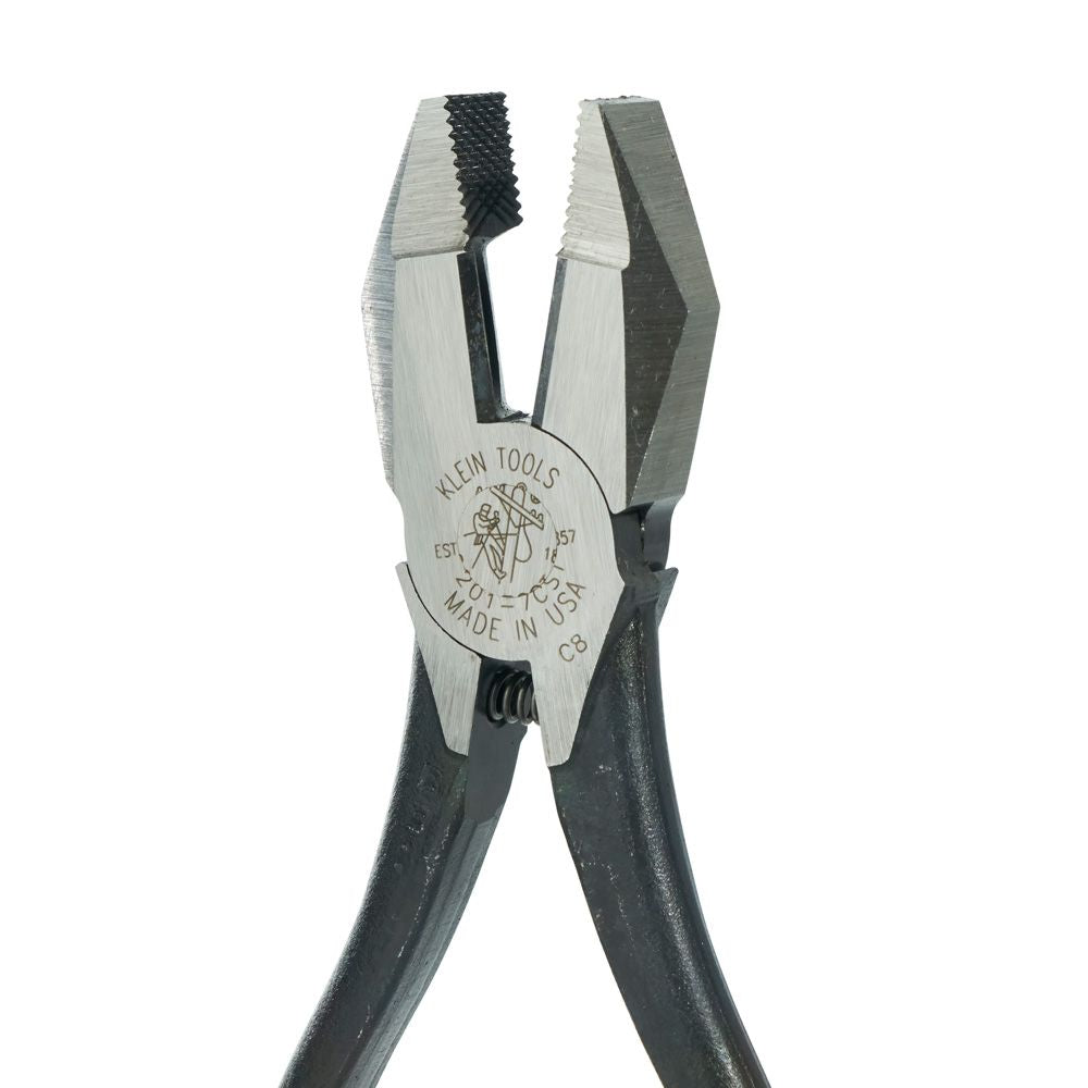 Klein Tools 201-7CST | Ironworker's Pliers, 9-Inch