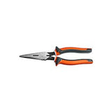 Klein Tools 2038EINS | Long Nose Side Cutter Pliers, 8-Inch Slim Insulated