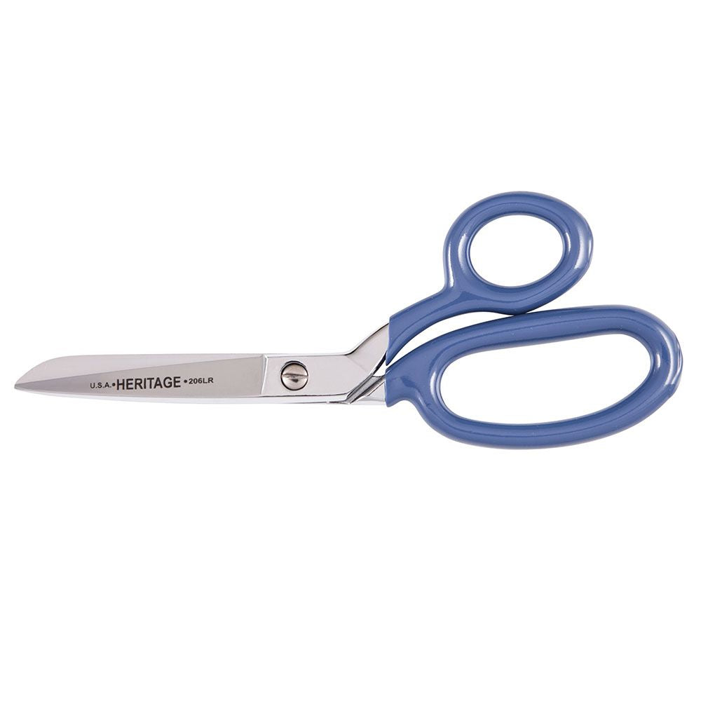 Klein Tools 206LR-P | Bent Trimmer with Large Bottom Ring, Coating, 7-Inch