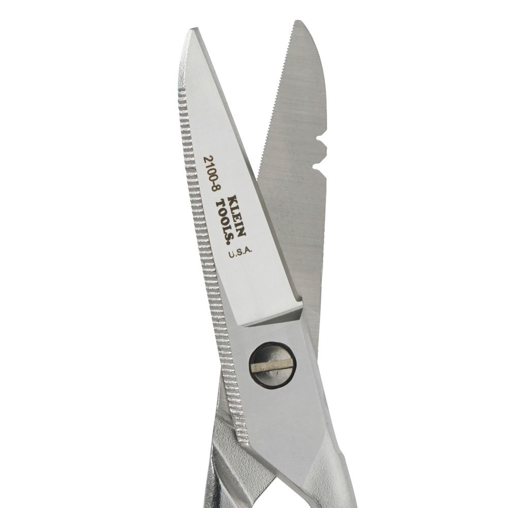 Klein Tools 2100-8 | Free-Fall Snip Stainless Steel