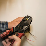 Klein Tools 3005CR | Ratcheting Crimper, 10-22 AWG - Insulated Terminals