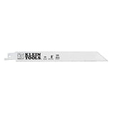Klein Tools 31741 | Reciprocating Saw Blades, 10/14 TPI, 8-Inch, 5-Pack