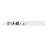 Klein Tools 31755 | Reciprocating Saw Blades, 14 TPI, 9-Inch, 5-Pack