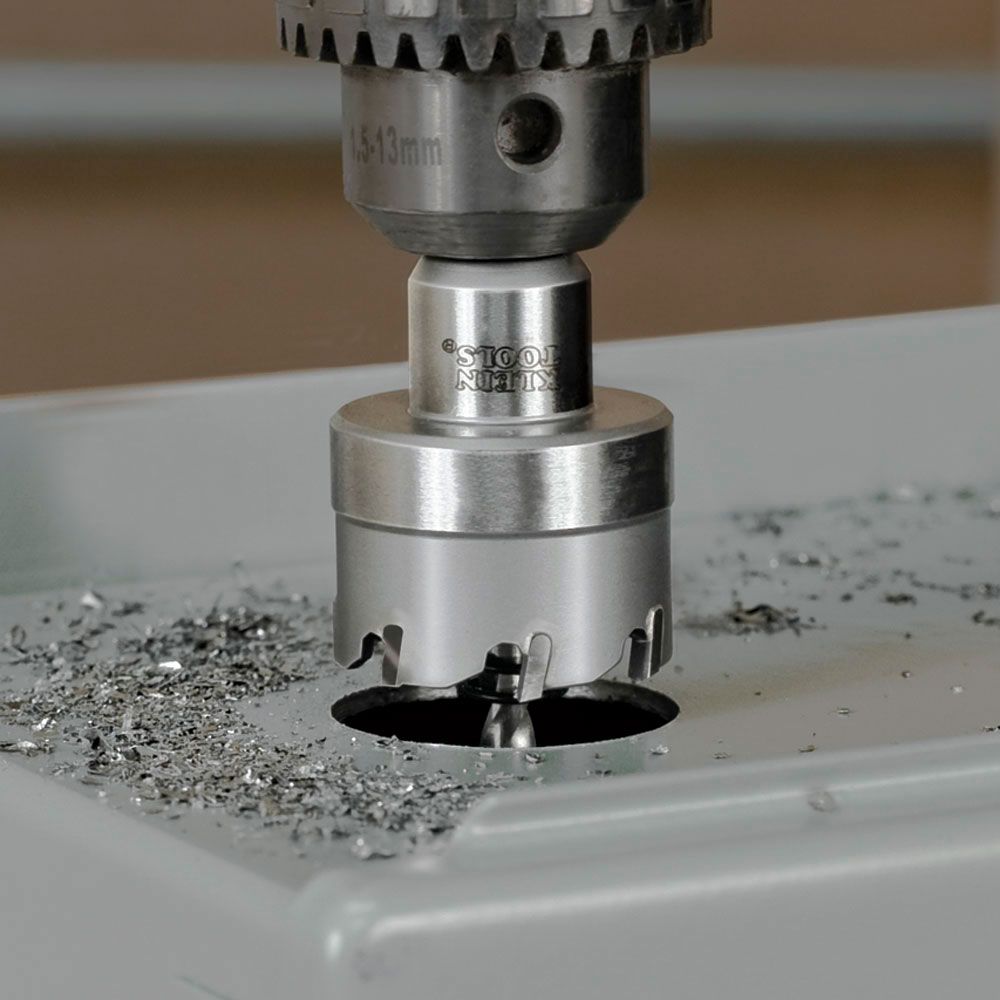 Klein Tools 31860 | Carbide Hole Cutter, 1-3/8-Inch