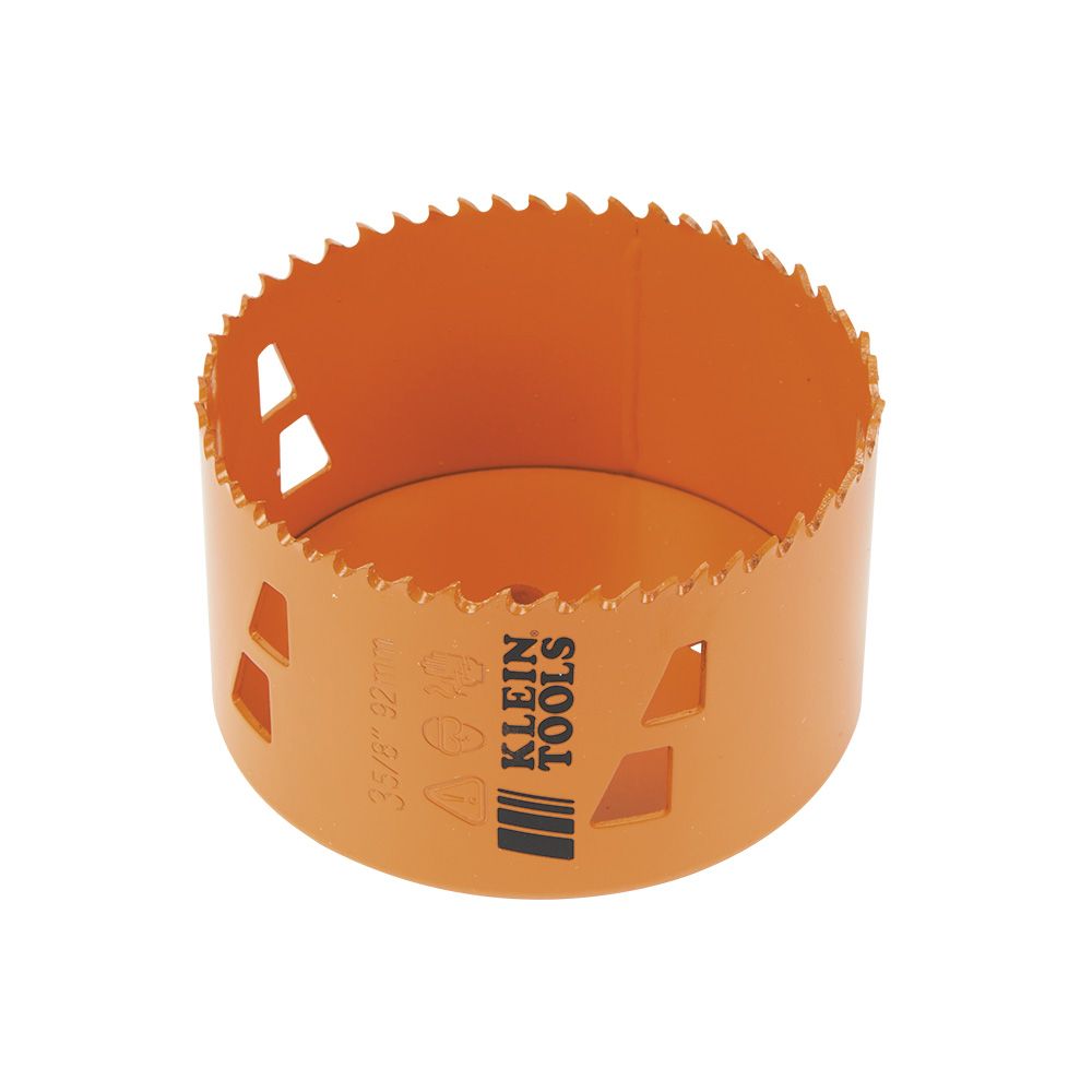 Klein Tools 31958 | Bi-Metal Hole Saw, 3-5/8-Inch
