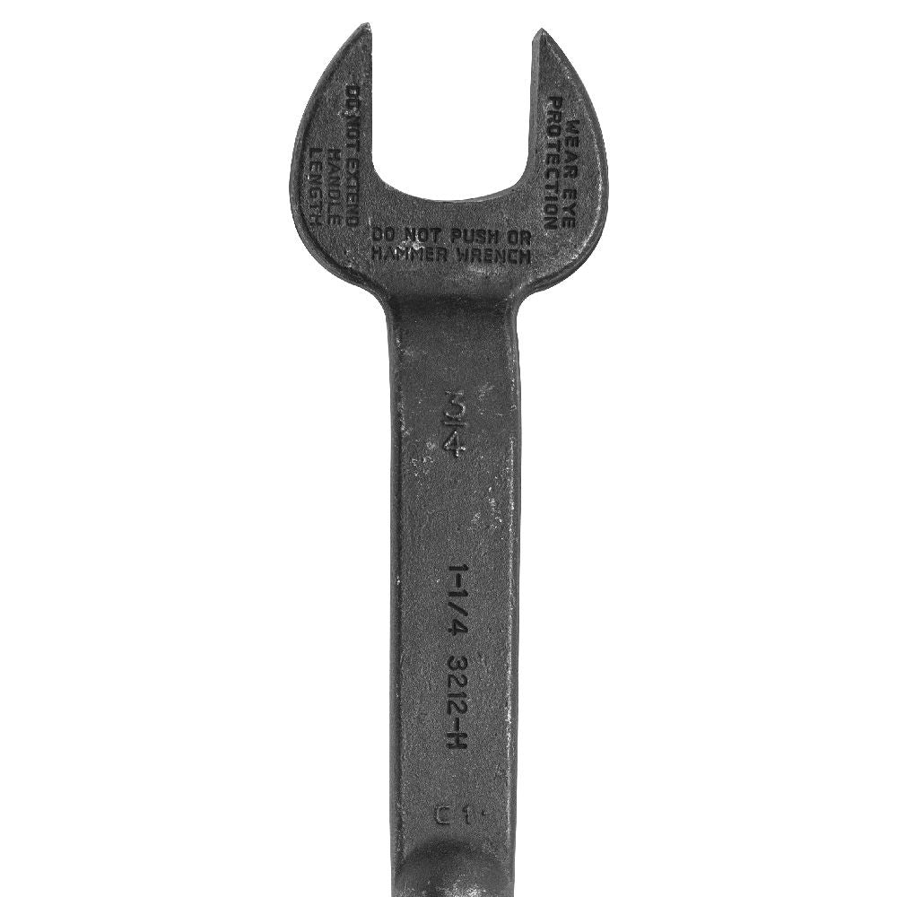 Klein Tools 3212 | Spud Wrench 1-1/4-Inch Nominal Opening for Heavy Nut