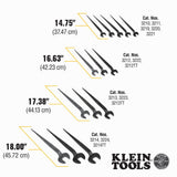 Klein Tools 3222 | Spud Wrench, 1-1/8-Inch Nominal Opening for Regular Nut