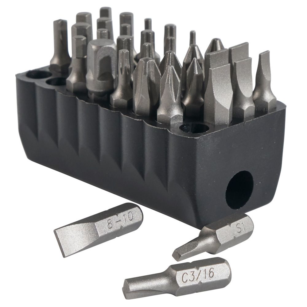 Klein Tools 32526 | Standard Tip Bit Set, 32-Piece