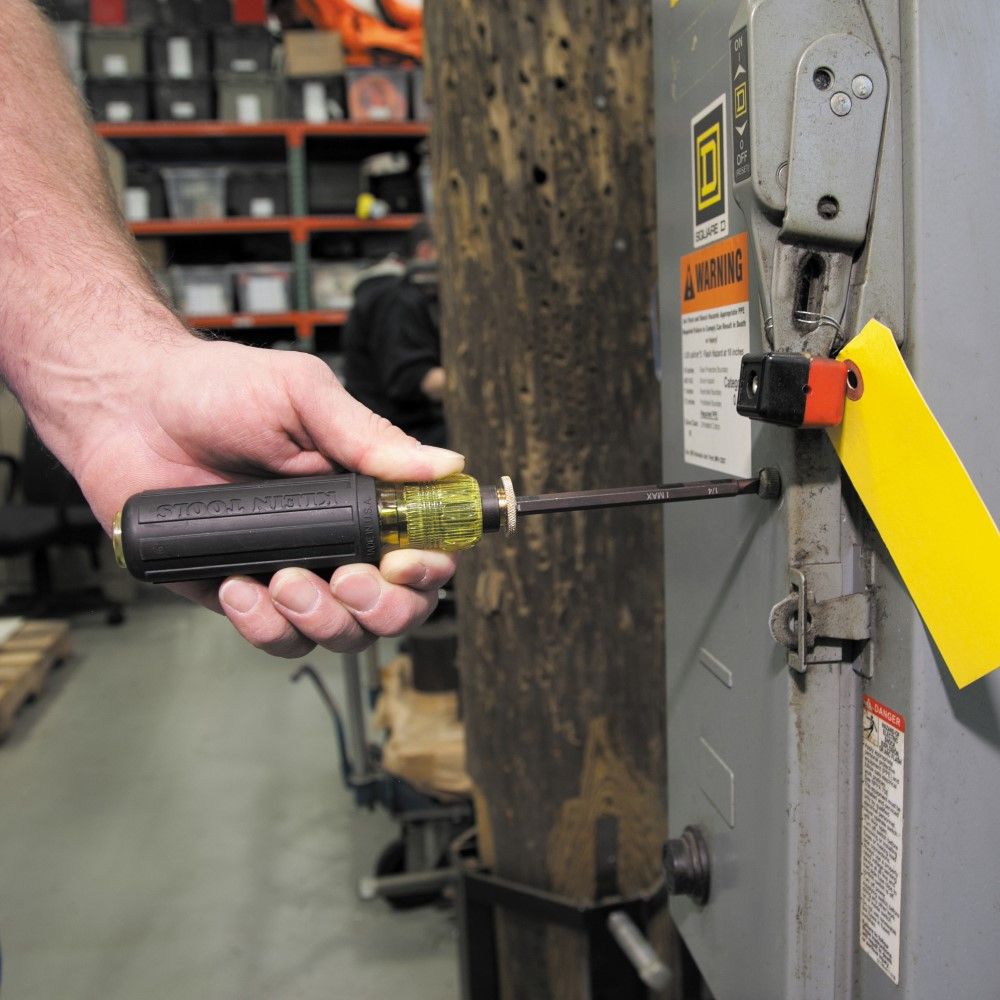 Klein Tools 32751 | Adjustable Screwdriver, 2 Phillips, 1/4-Inch Slotted