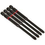 Klein Tools 32795 | Pro Impact Power Bits, Assorted 4-Pack