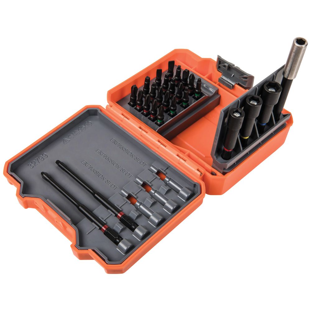 Klein Tools 32799 | Pro Impact Power Bit Set, 26-Piece