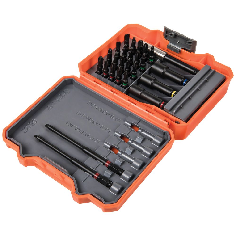 Klein Tools 32799 | Pro Impact Power Bit Set, 26-Piece
