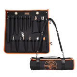 Klein Tools 33525SC | 1000V Insulated Utility Tool Kit in Roll Up Pouch, 13 Piece