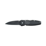 Klein Tools 44001-BLK | Lightweight Lockback Knife, 2-1/2-Inch Drop Point Blade, Black Handle