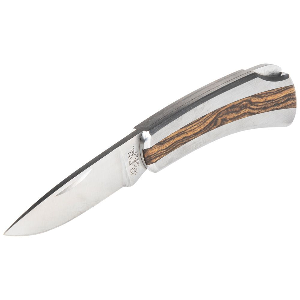 Klein Tools 44033 | Stainless Steel Pocket Knife, 2-1/4-Inch Drop Point Blade