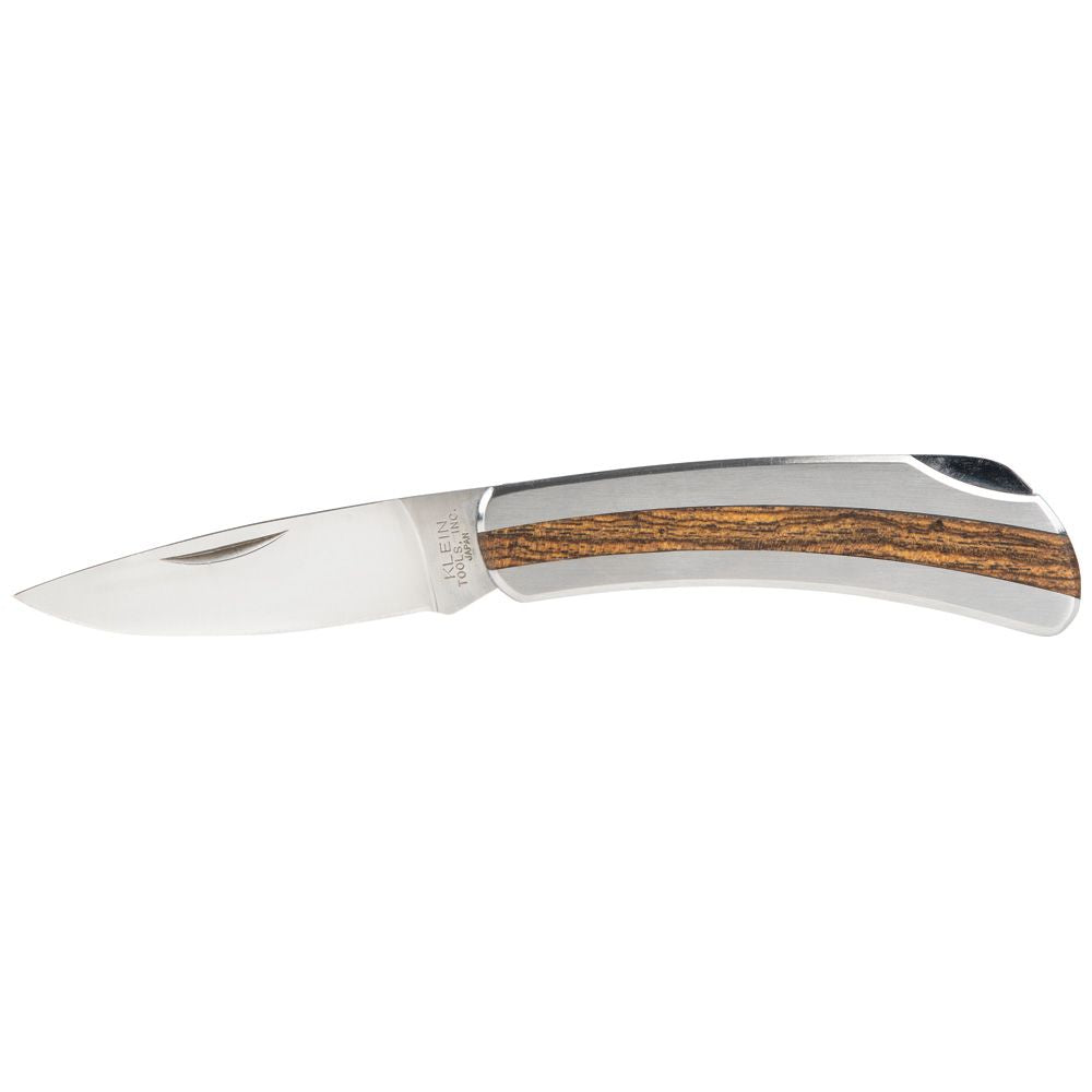 Klein Tools 44034 | Stainless Steel Pocket Knife 3-Inch Steel Blade