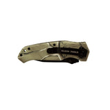 Klein Tools 44222 | Pocket Knife, Realtree xtra Camo, Tanto Blade