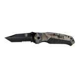 Klein Tools 44222 | Pocket Knife, Realtree xtra Camo, Tanto Blade