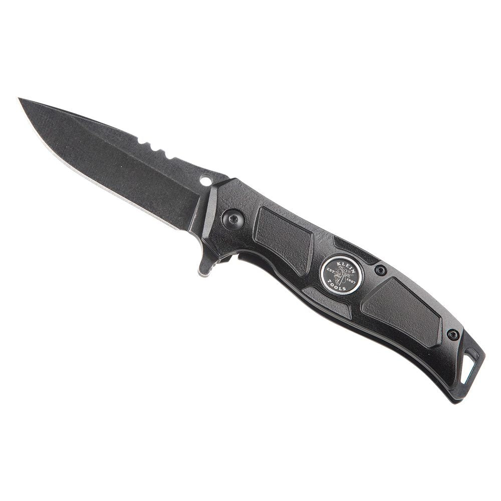 Klein Tools 44228 | Electrician’s Bearing-Assisted Open Pocket Knife