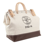 Klein Tools 5102-14 | Canvas Tool Bag, 14-Inch