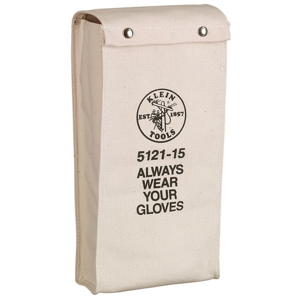 Klein Tools 5121-15 | Glove Bag, No. 4 Canvas, 15-Inch