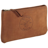 Klein Tools 5139L | Top-Grain Leather Zipper Bag