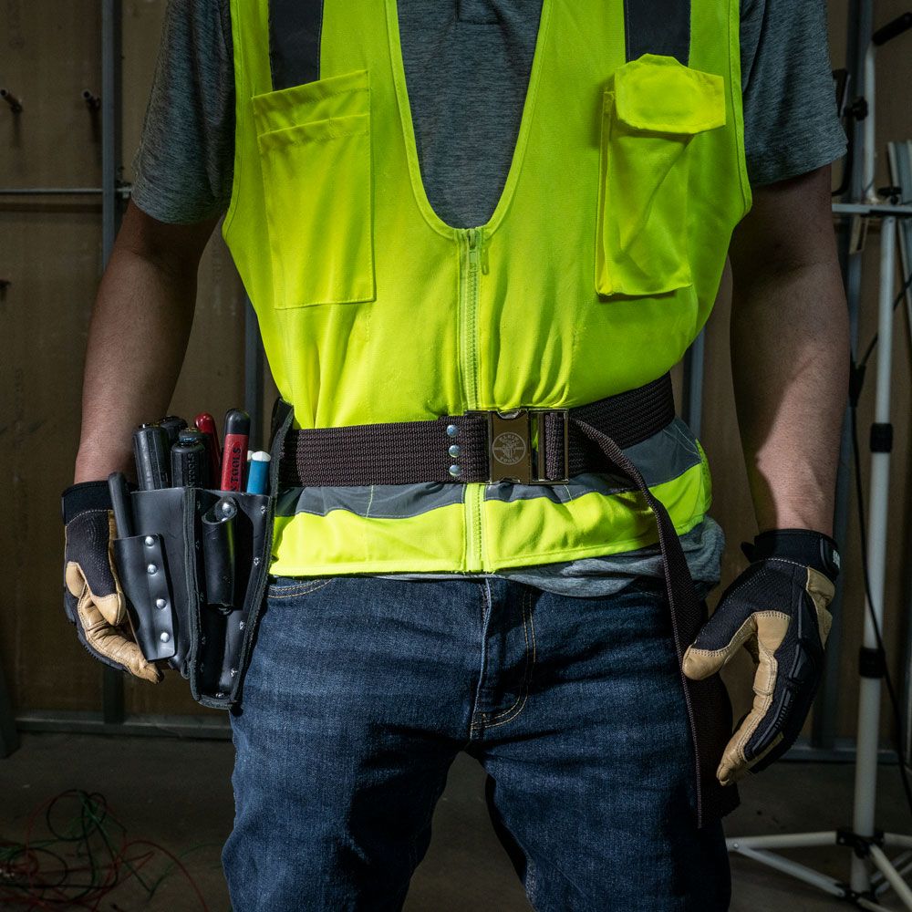 Klein Tools 5225 | Adjustable Poly Web Tool Belt
