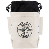 Klein Tools 5416TCP | Tool Bag, Extra Tall Top Closing Bolt Bag, 5 x 12 x 9-Inch